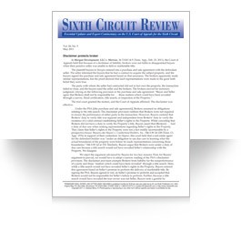 Sixth Circuit Review