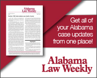 Alabama Law Weekly
