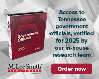 2025 Tennessee Government Officials Directory